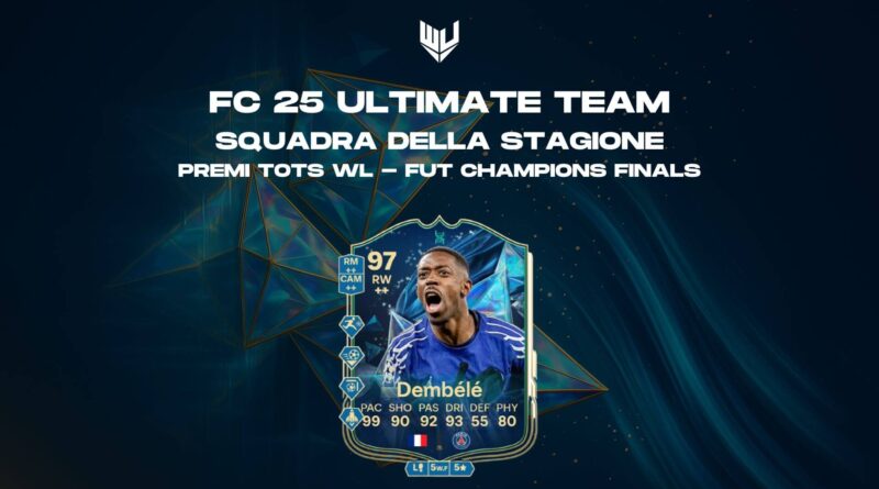 FC 25: premi TOTS in WL