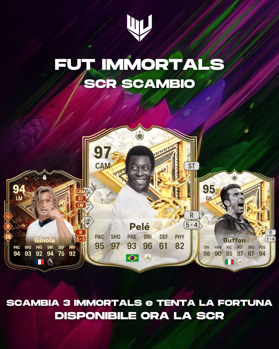 FC 25: scambio FUT Immortals SBC