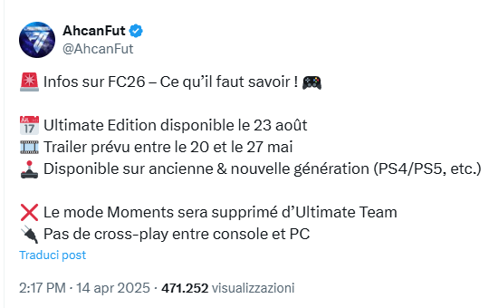 Leak EA FC 26