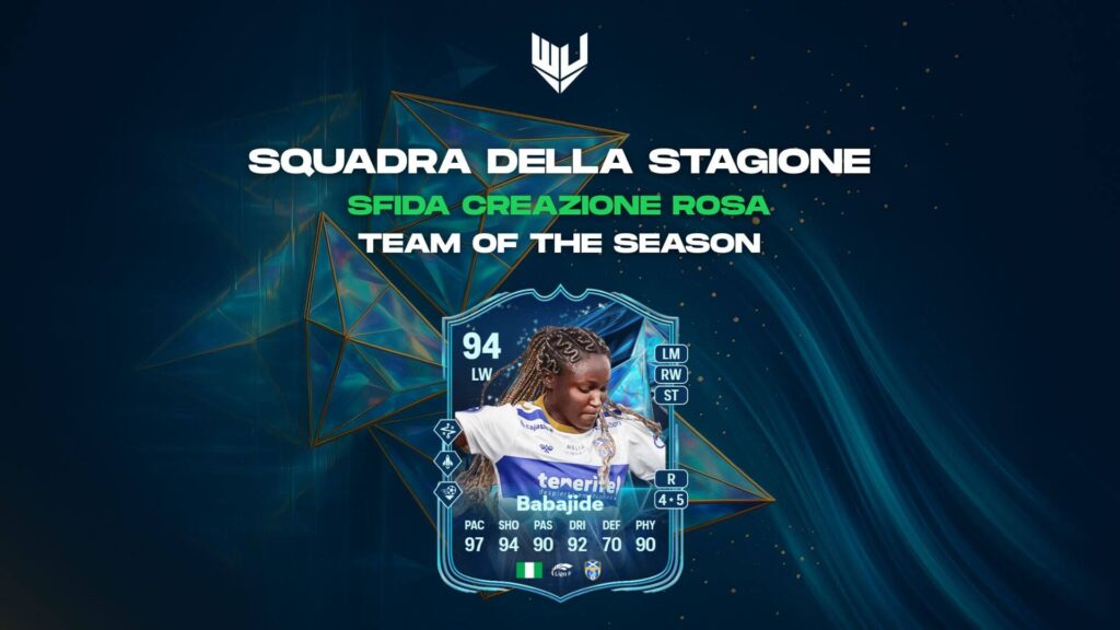 FC 25: Babajide TOTS SBC