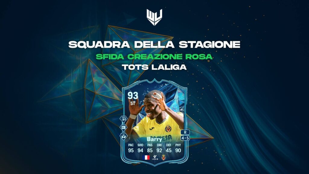 FC 25 TOTS: Barry Squadra della Stagione SBC