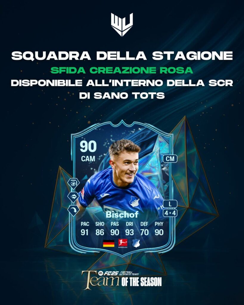 FC 25: Tom Bischof TOTS SBC