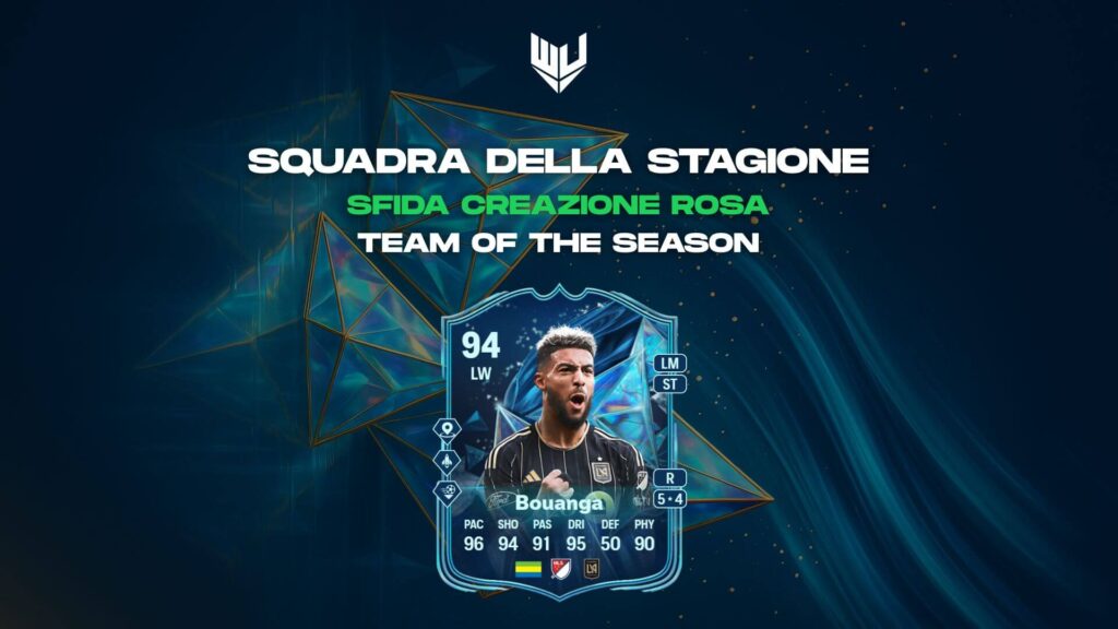 FC 25 TOTS: Bouanga Squadra della Stagione SBC