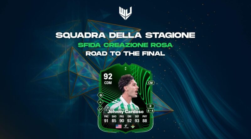 FC 25: Johnny Cardoso RTTF SBC