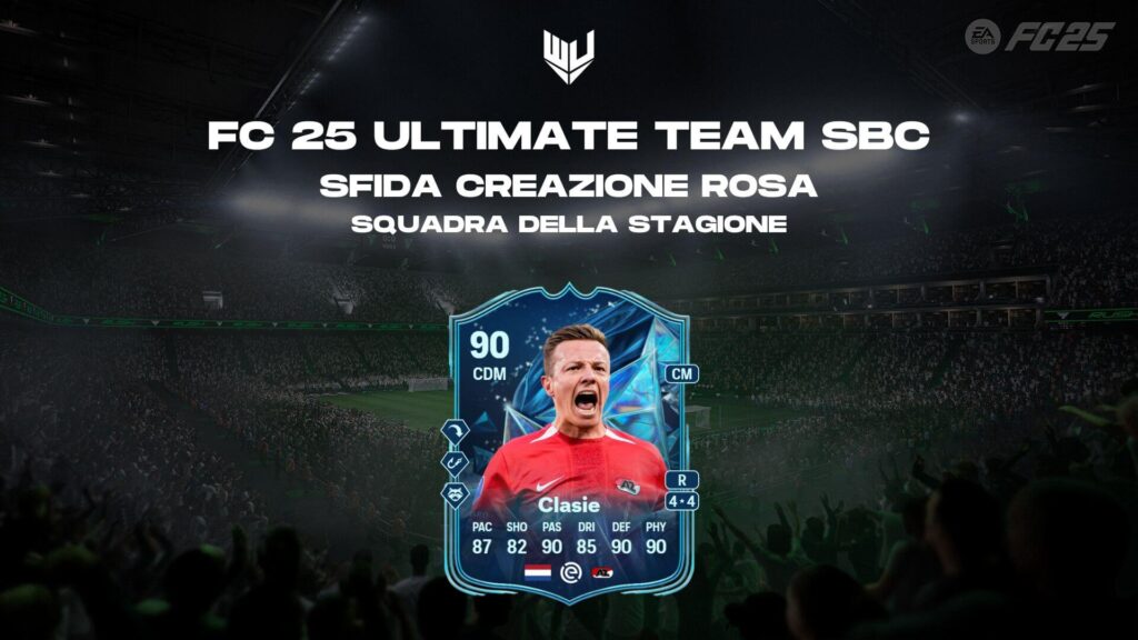 FC 25: Clasie TOTS SBC