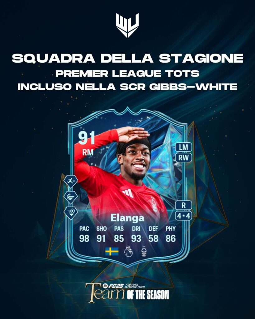 FC 25: Elanga TOTS SBC