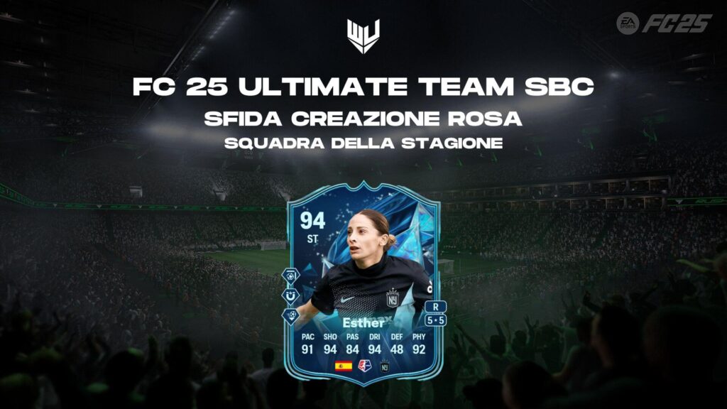 FC 25: Esther Gonzalez TOTS SBC