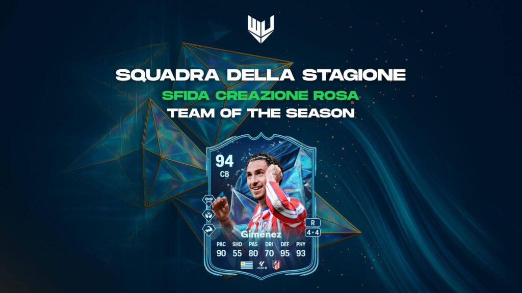 FC 25 TOTS: José Maria Gimenez Squadra della Stagione SBC