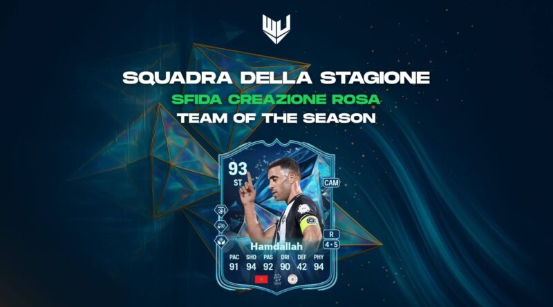FC 25 TOTS: Hamdallah Squadra della Stagione SBC