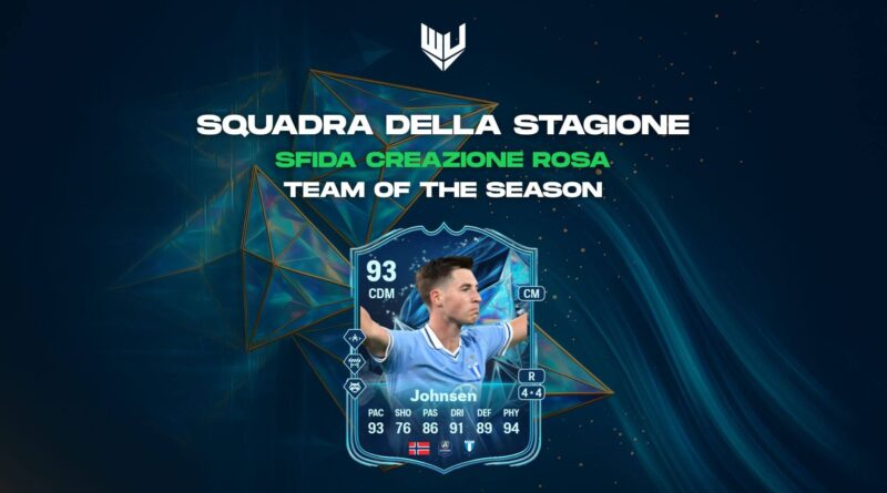 FC 25: Lasse Berg Johnsen TOTS SBC