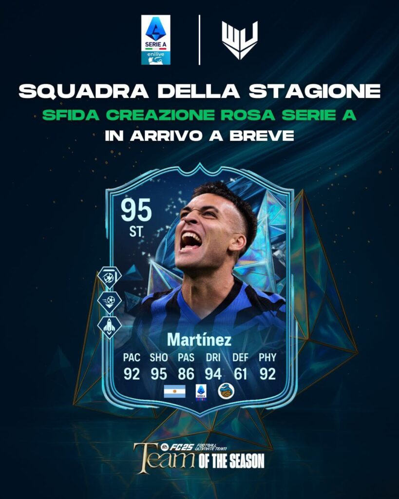 FC 25: Lautaro Martinez Squadra della Stagione SBC in arrivo