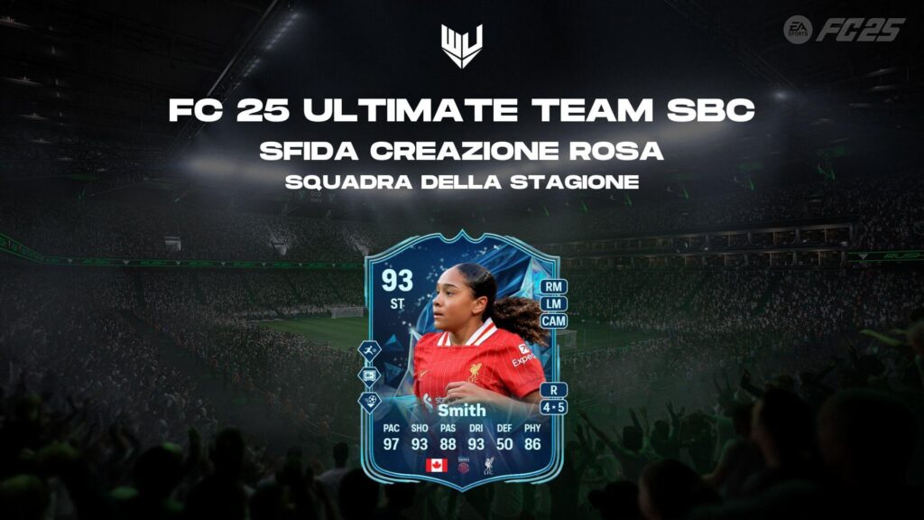 FC 25: Olivia Smith TOTS SBC