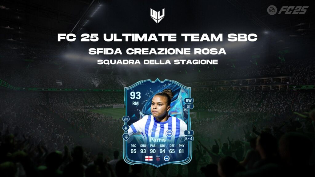 FC 25: Nikita Parris TOTS SBC