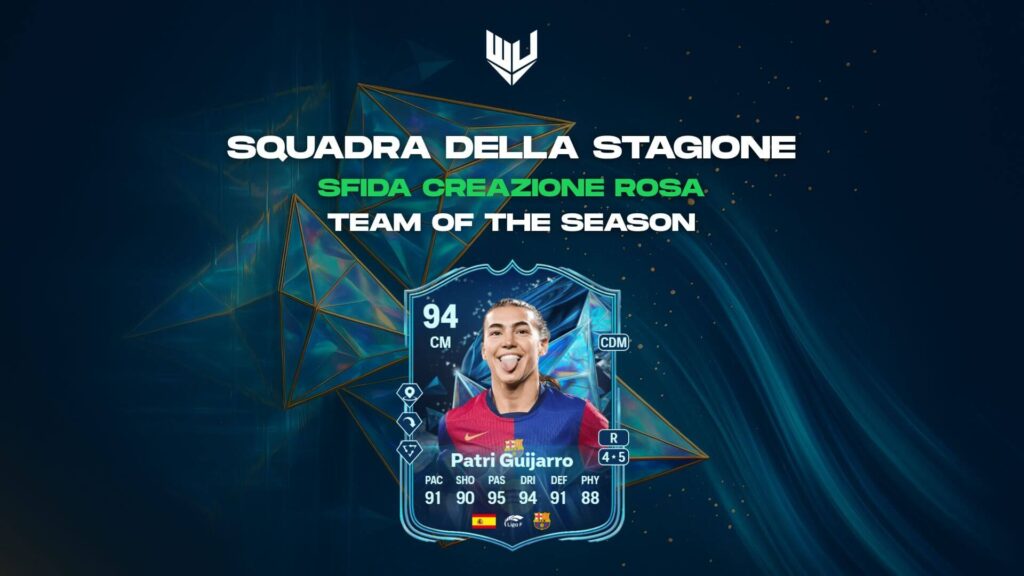 FC 25: Patri Guijarro TOTS SBC