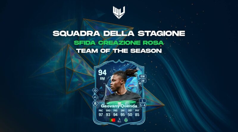 FC 25 TOTS: Quenda Squadra della Stagione Liga Portugal SBC