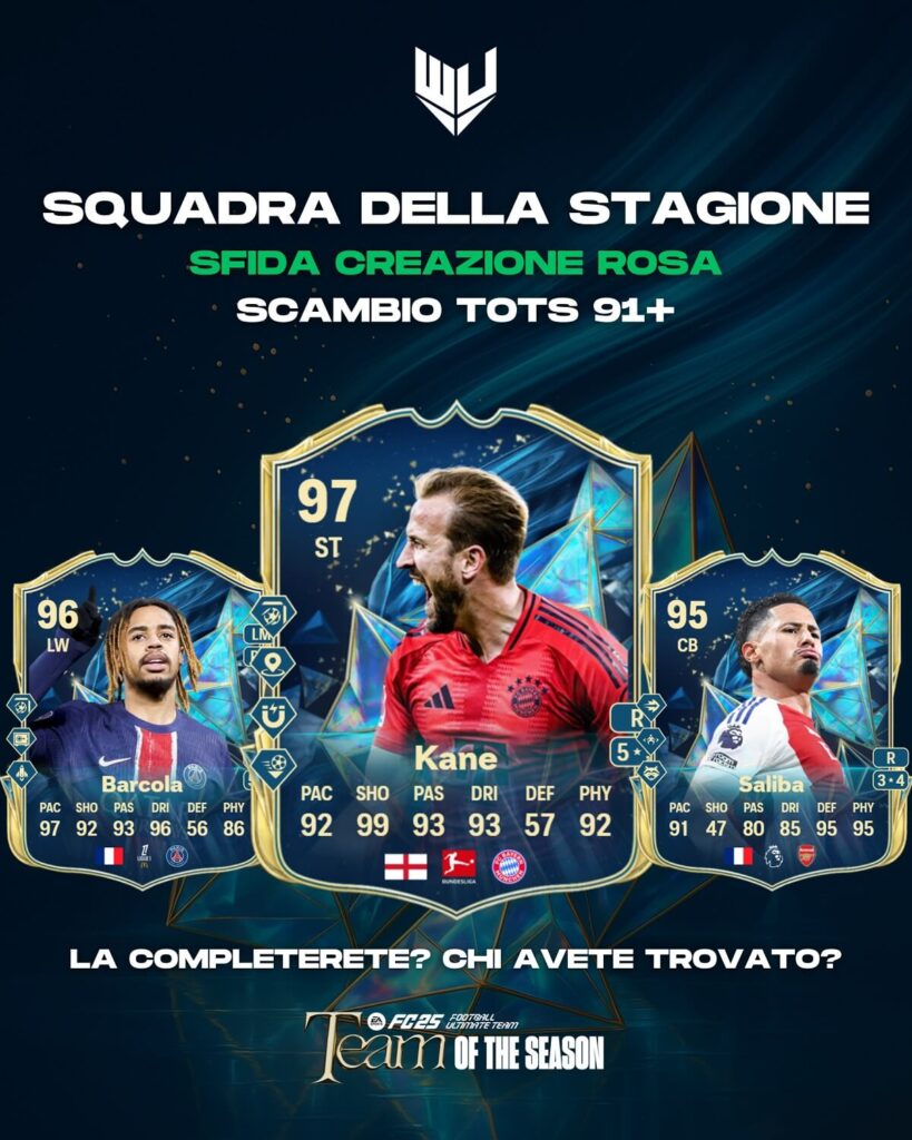 FC 25: SCR Scambio TOTS 91+