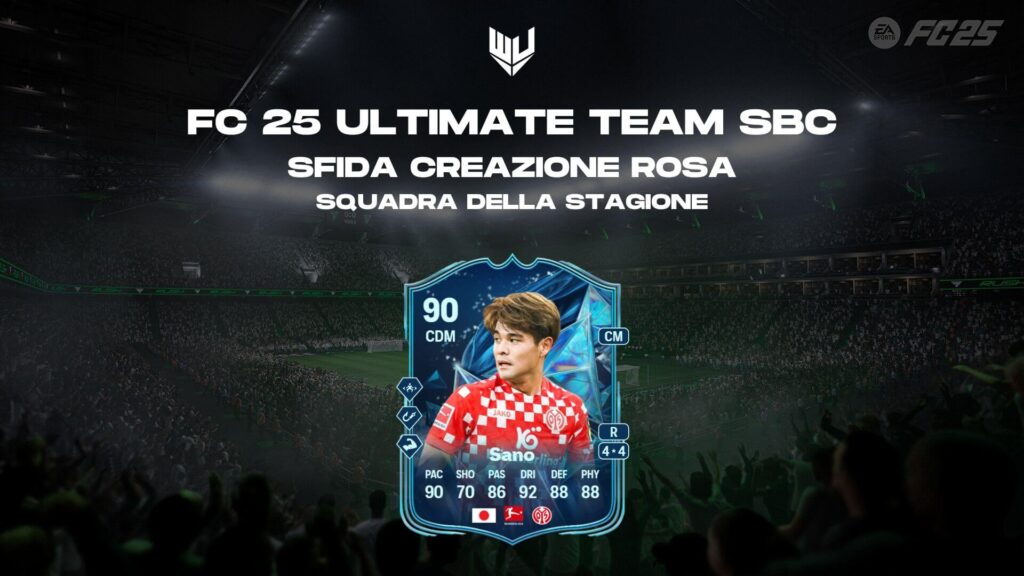 FC 25: Kaishu Sano TOTS SBC