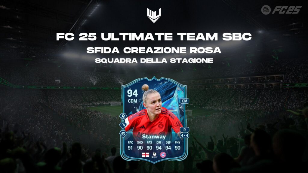 FC 25: Stanway TOTS SBC