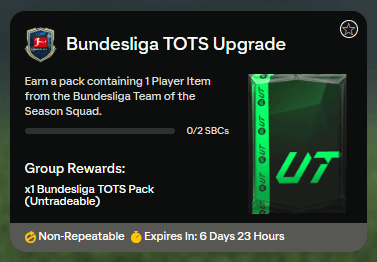 FC 25: Bundesliga TOTS upgrade SBC