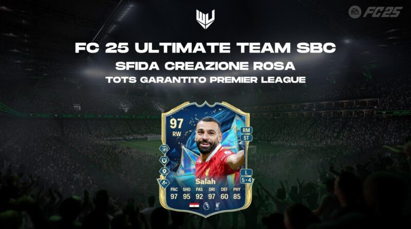 FC 25: TOTS Premier League garantito