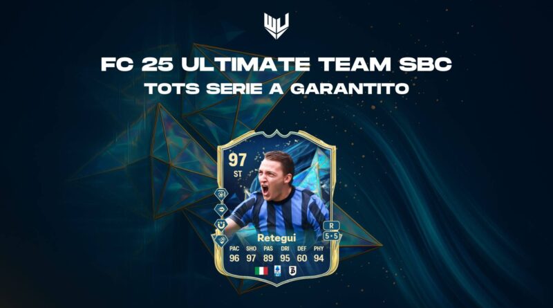 FC 25 TOTS: Squadra della Stagione Serie A garantito SBC
