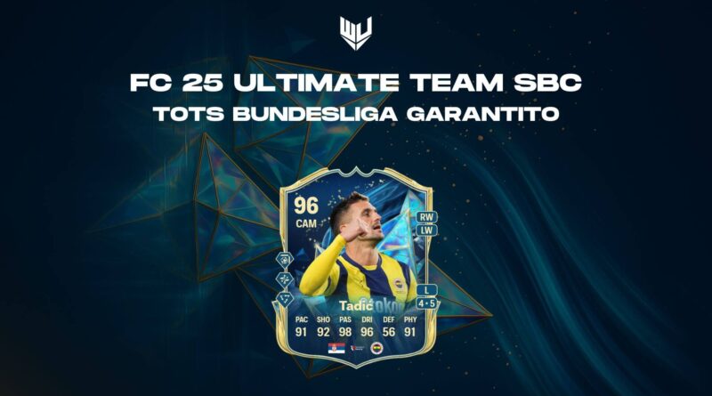 FC 25: sfida creazione rosa TOTS garantito Super Lig