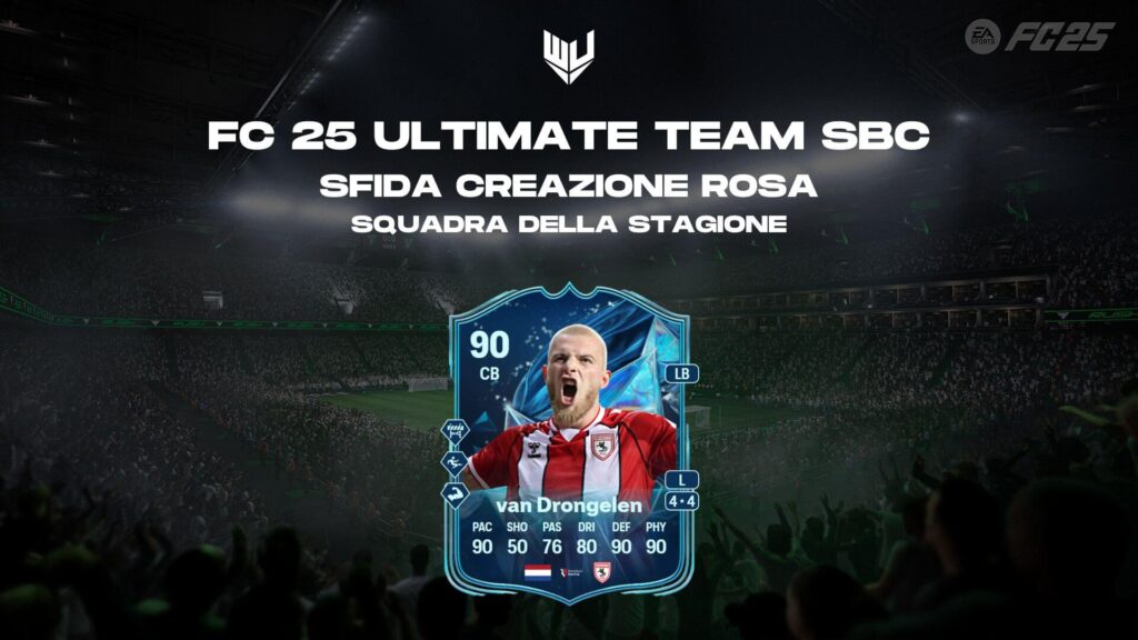 FC 25: Van Drongelen TOTS SBC