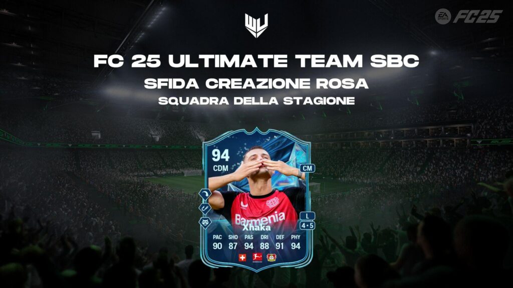 FC 25: Xhaka TOTS SBC