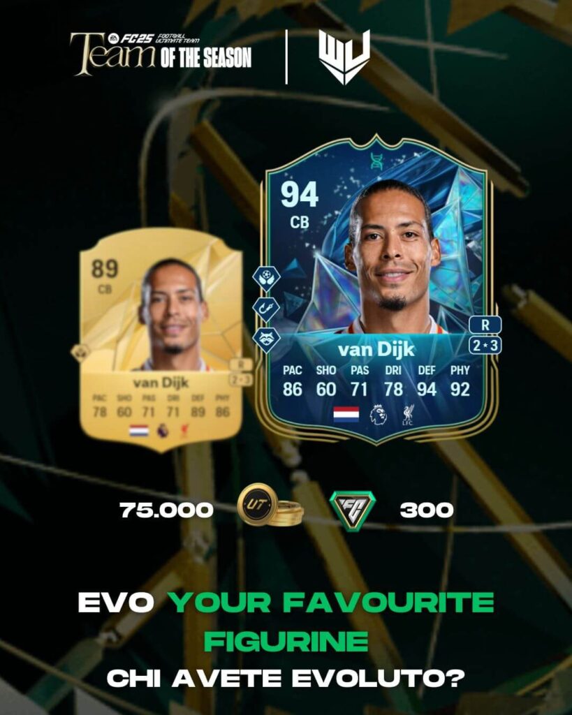 FC 25: Van Dijk Your Favourite Figurine evo