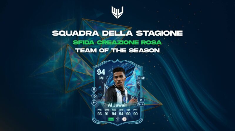 FC 25 TOTS: Al Juwair Squadra della Stagione SBC