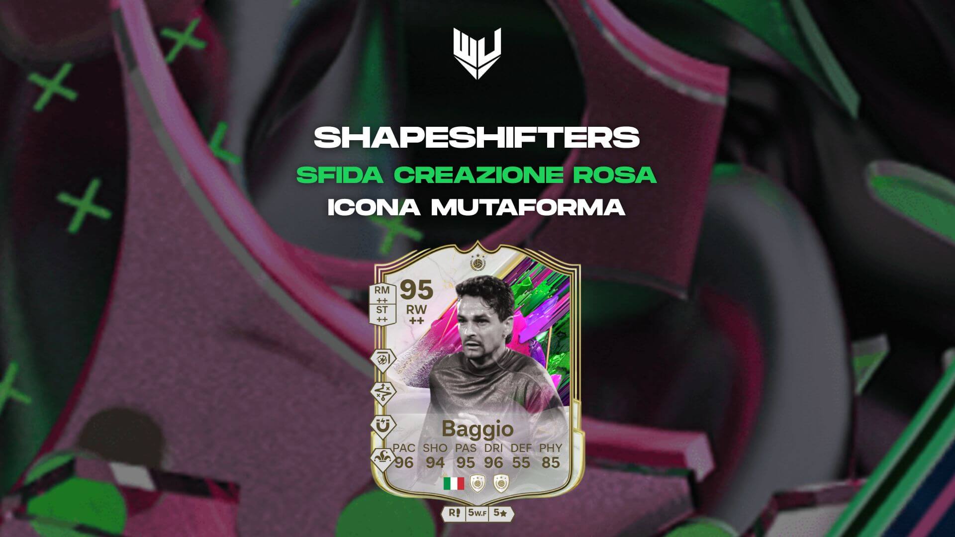 FC 25: Roberto Baggio Icona Mutaforma SBC