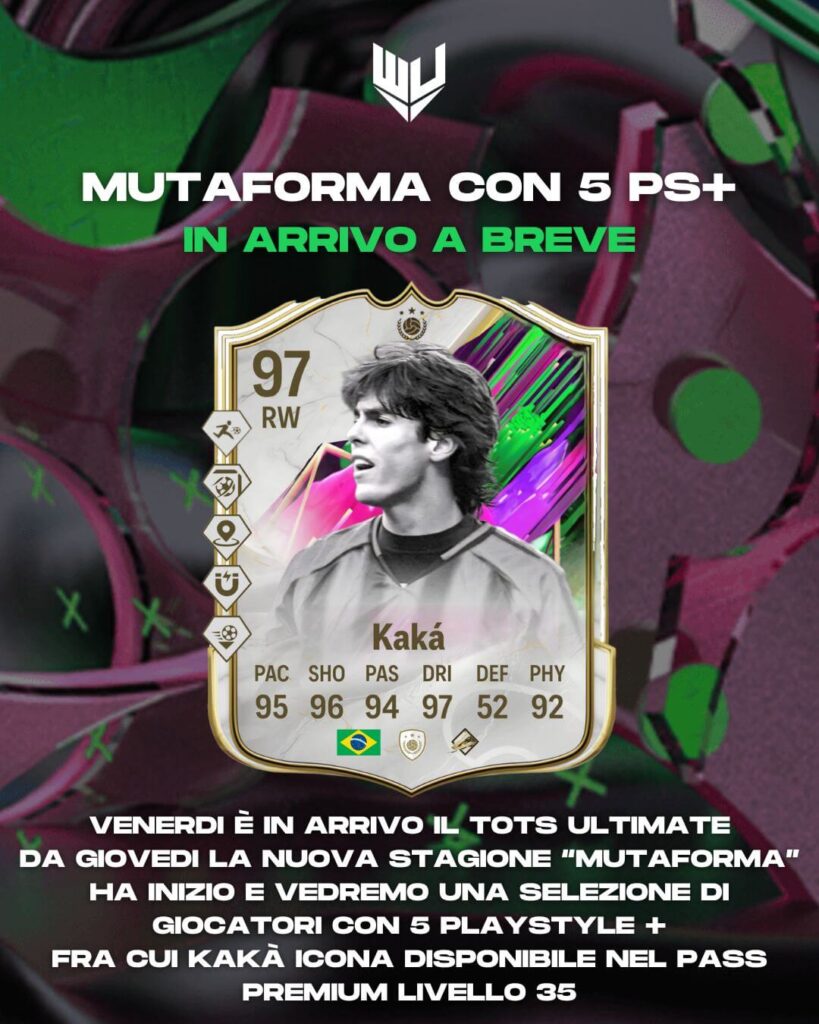 FC 25: Kakà 97 Icona Mutaforma