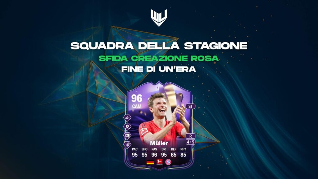 FC 25 TOTS: Muller Fine di un'Era SBC
