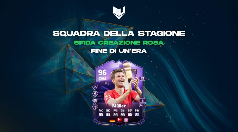 FC 25 TOTS: Muller Fine di un'Era SBC