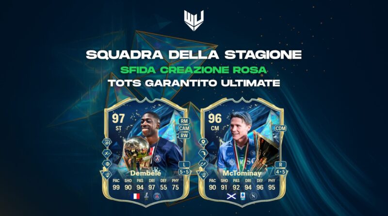 FC 25 TOTS: carta Squadra della Stagione Ultimate garantito
