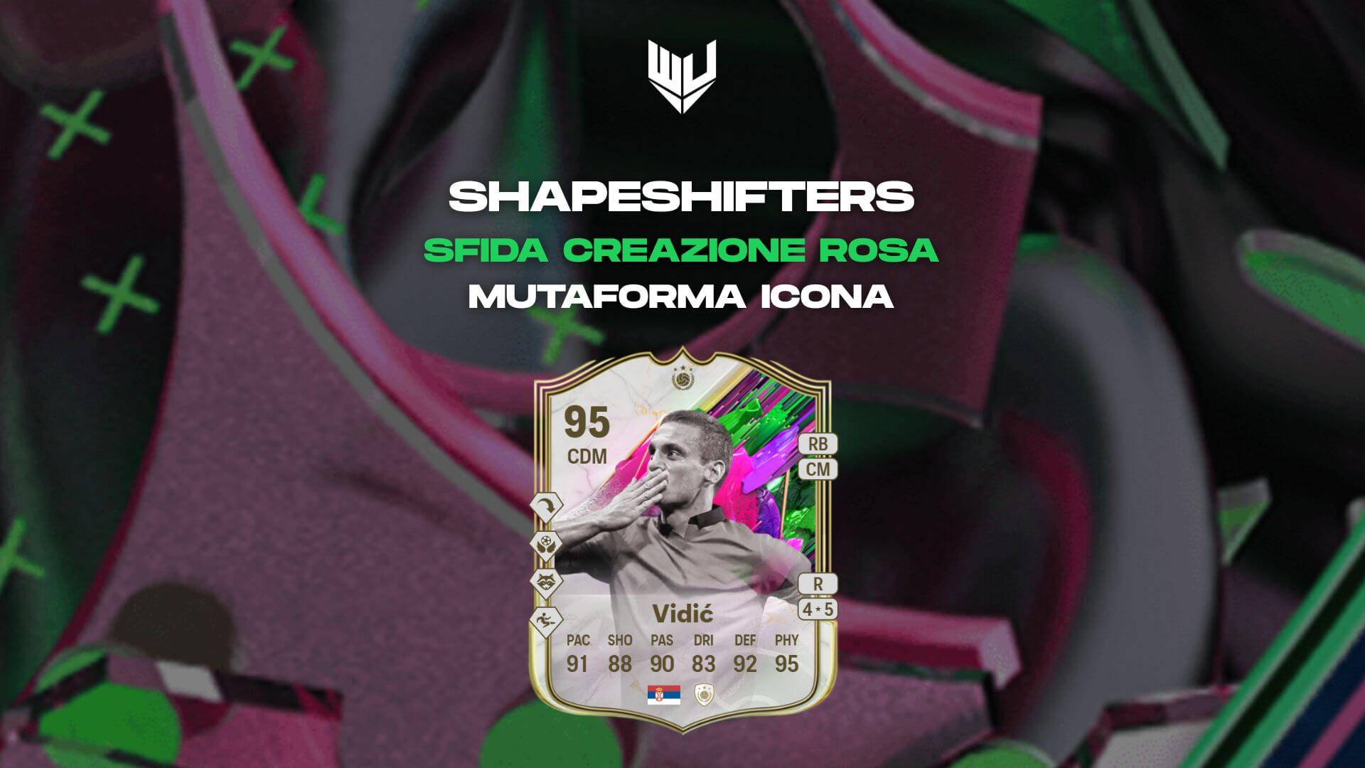 FC 25: Vidic Icona Mutaforma SBC