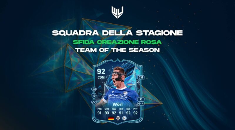 FC 25 TOTS: Worl Squadra della Stagione SBC