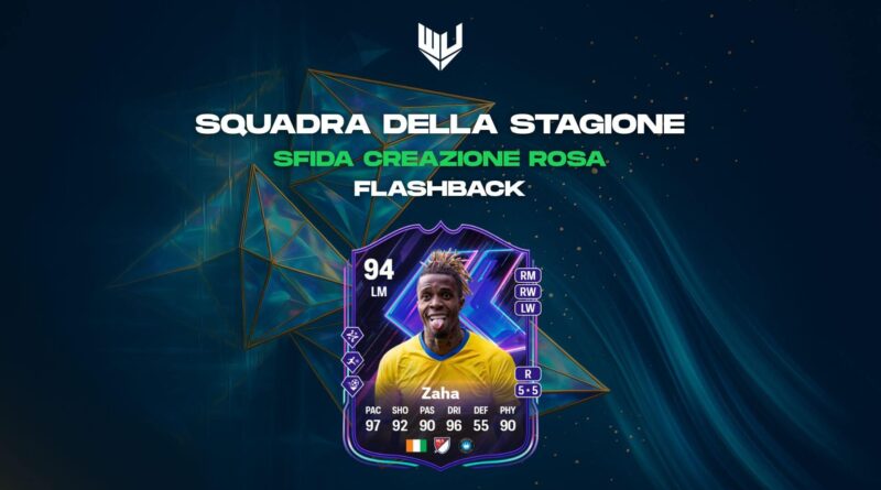FC 25 TOTS: Zaha Flashback SBC
