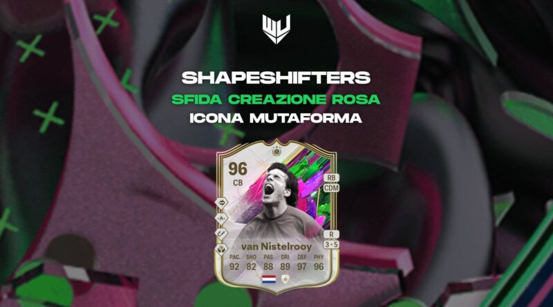 FC 25: Van Nistelrooy Icona Mutaforma SBC