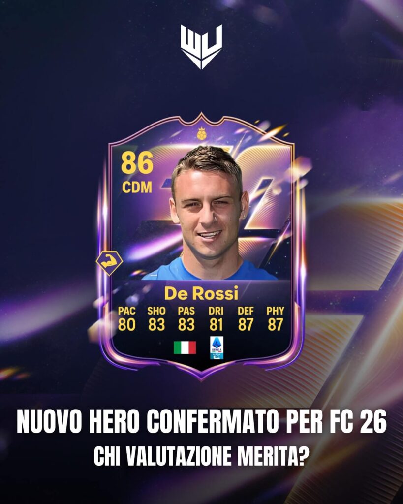 FC 26: Daniele De Rossi Hero card