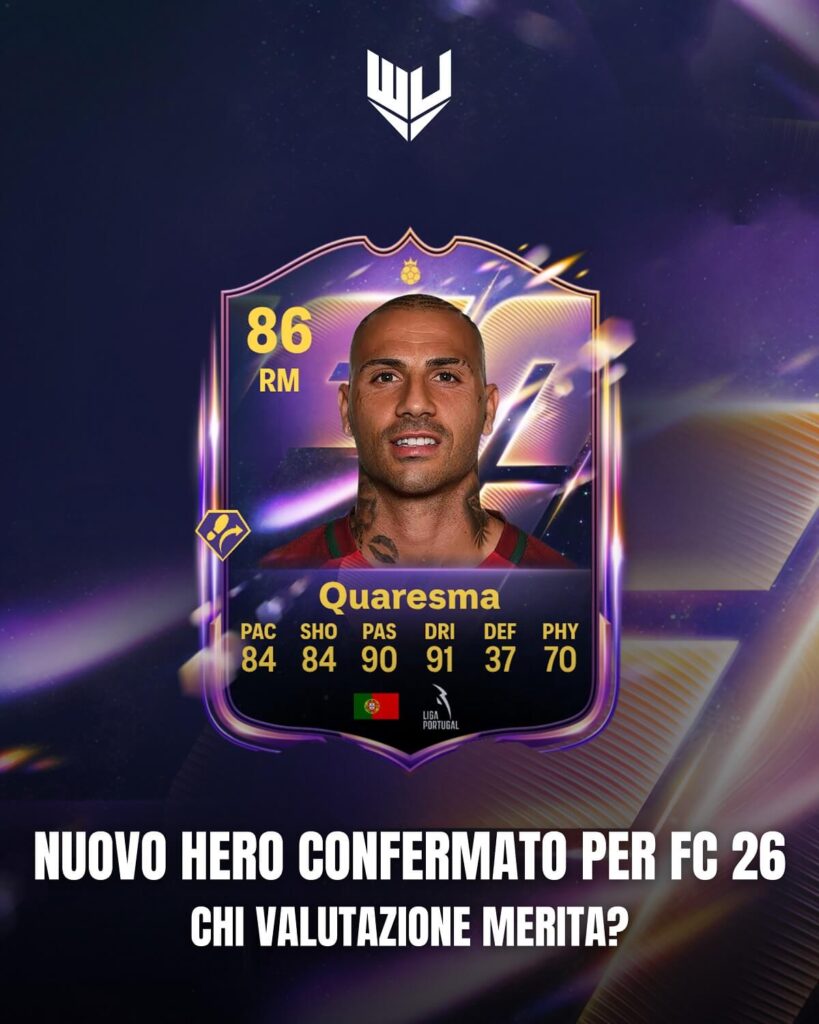 FC 26: Ricardo Quaresma Hero card