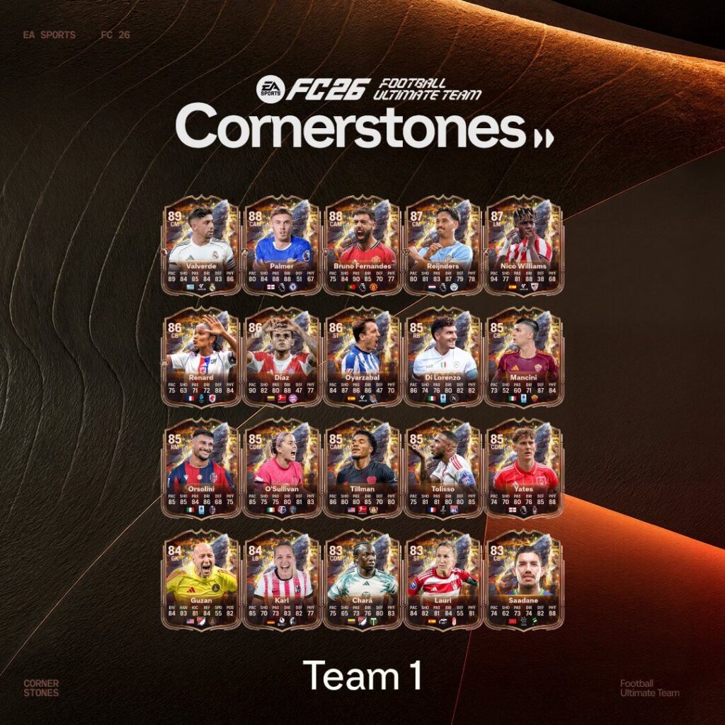 Cornerstone team 1 su FC 26