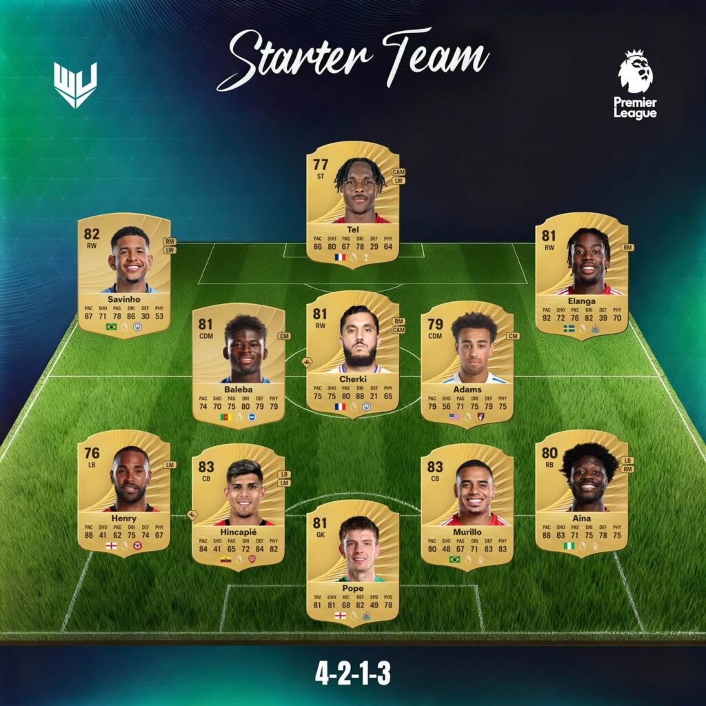 Starter Team economica Premier League per FC 26