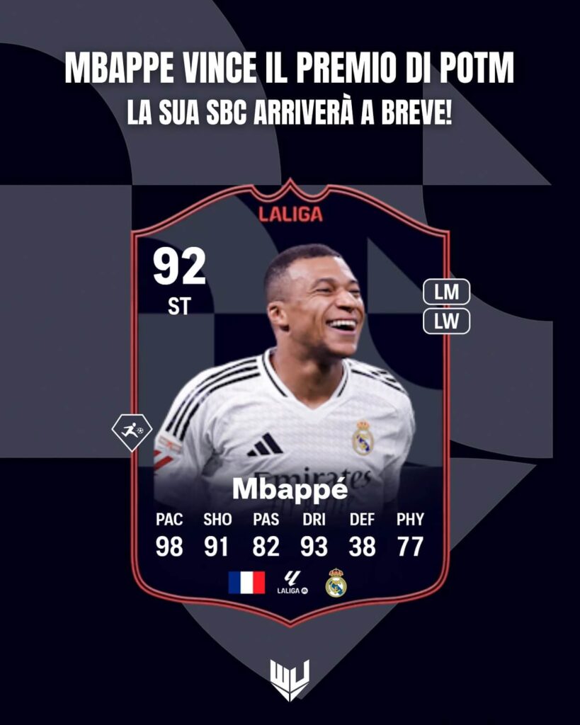 Mbappé POTM SBC