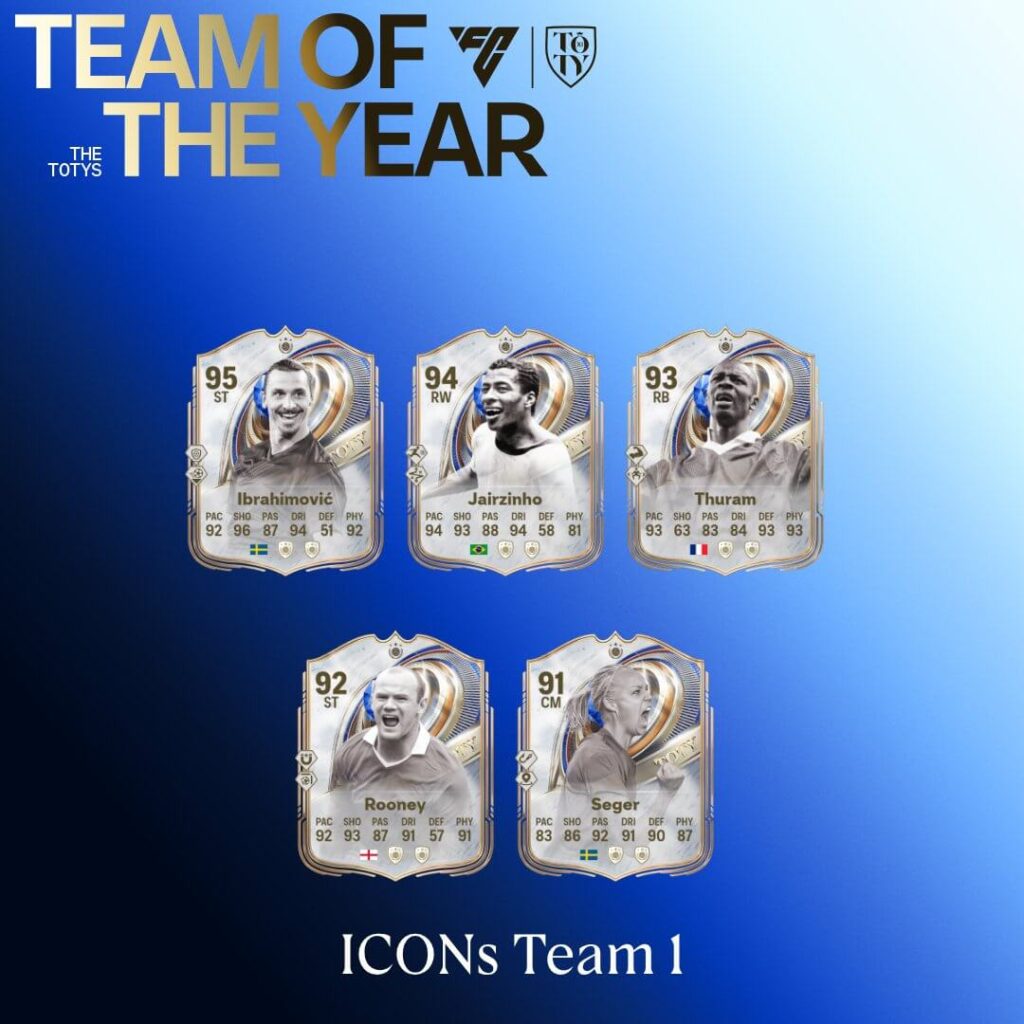 TOTY Icon team 1: FC 26