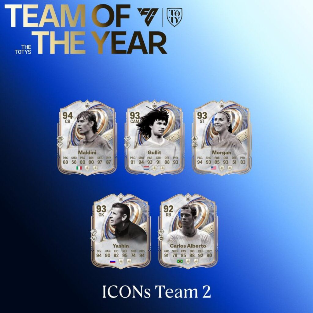 TOTY Icon team 2: FC 26