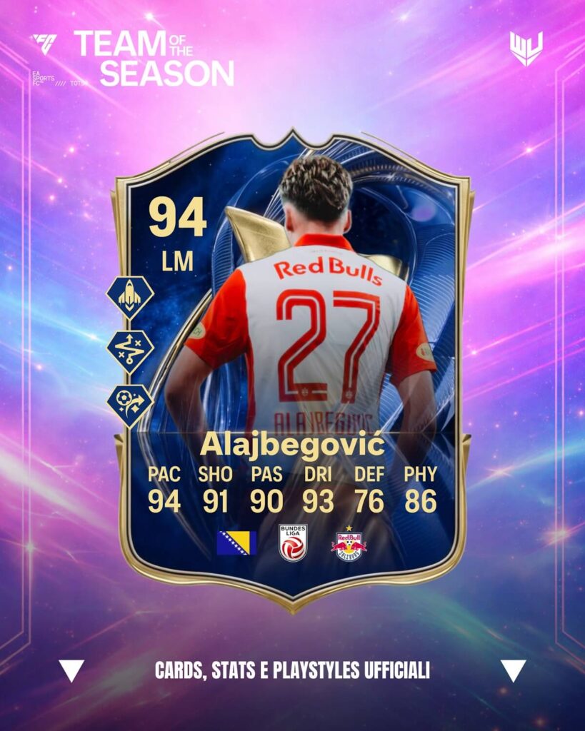 Alajbegovic 94 TOTS FC 26 card