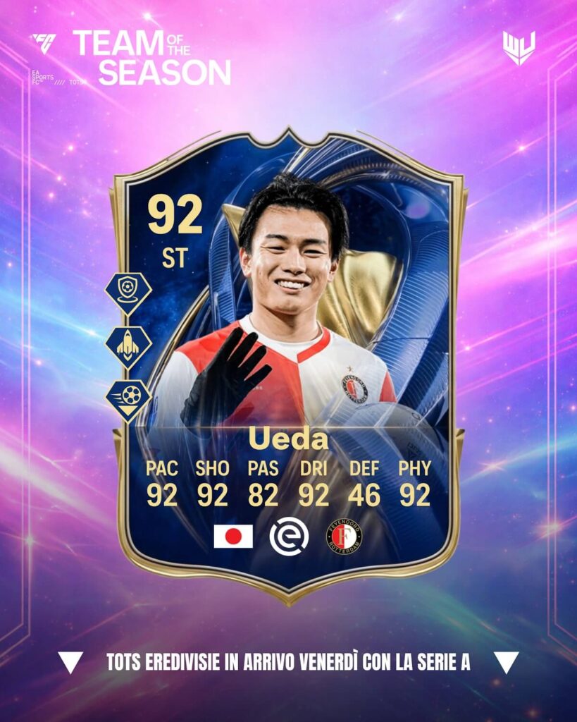 Ueda TOTS FC 26 card