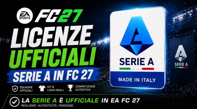 Licenze Serie A su EA FC 27