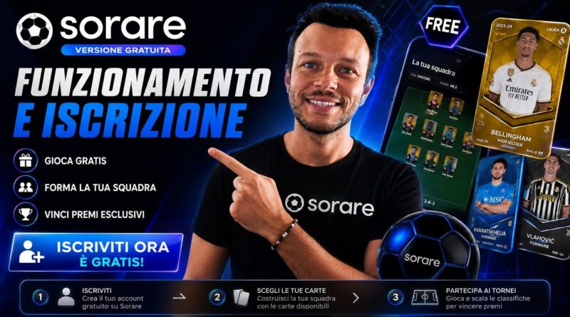Come funziona Sorare gratuito?